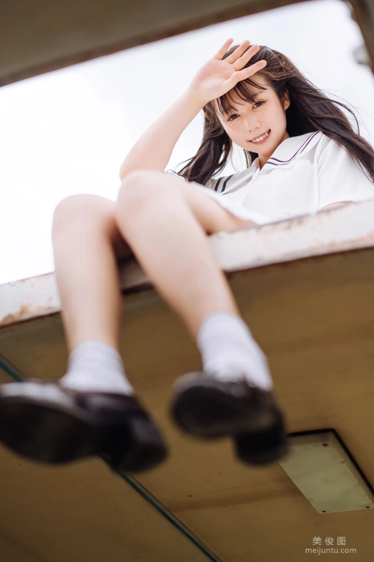 微博福利姬鏡醬 《靜夏之JK少女》 寫真集 23