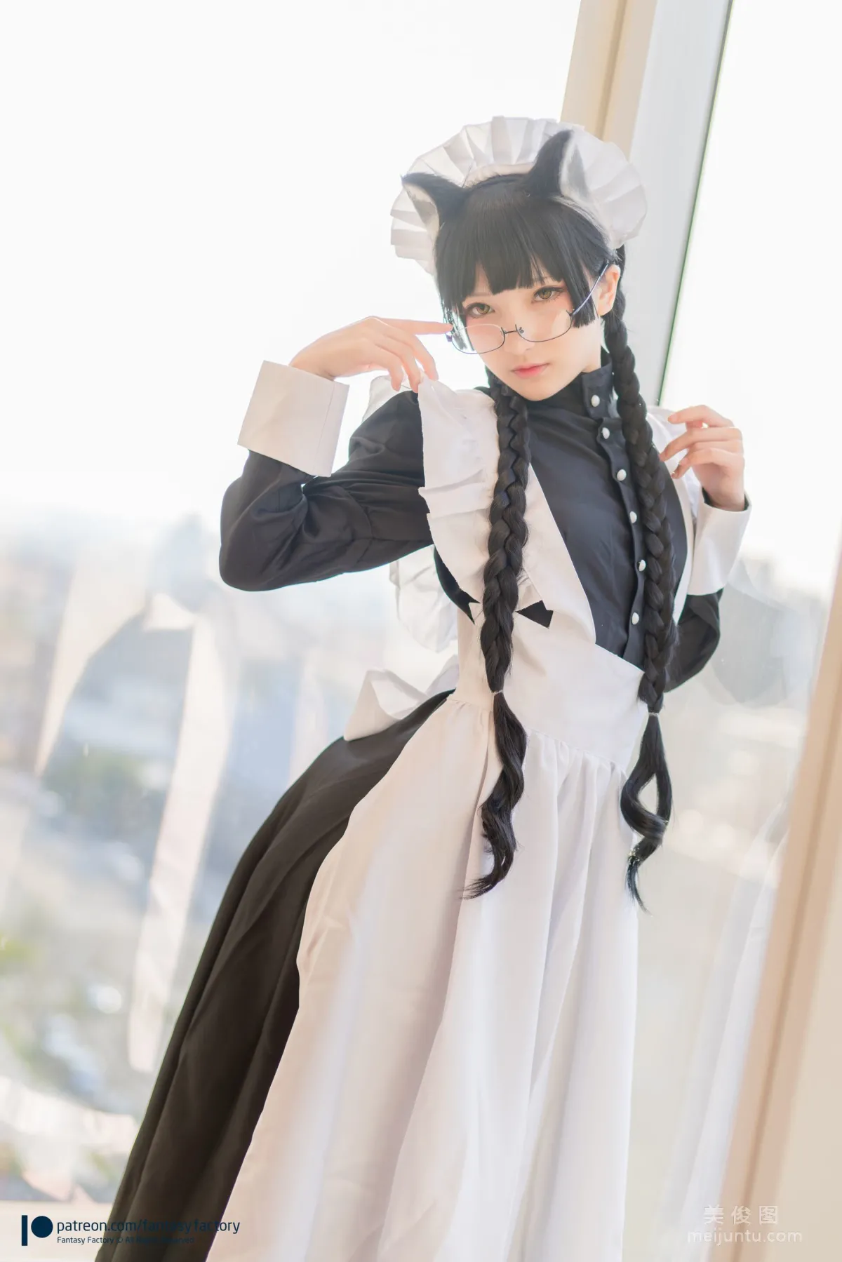 [Fantasy Factory] Xiao Ding Maid Meow Cat Girl Maid Photo Set photo 12