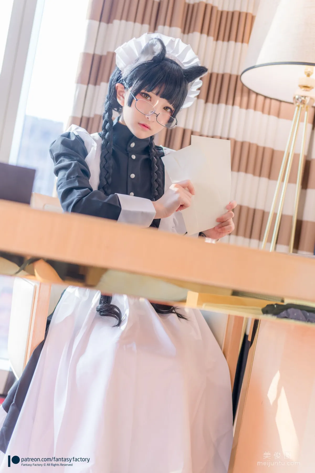 [Fantasy Factory] Xiao Ding Maid Meow Cat Girl Maid Photo Set photo 22