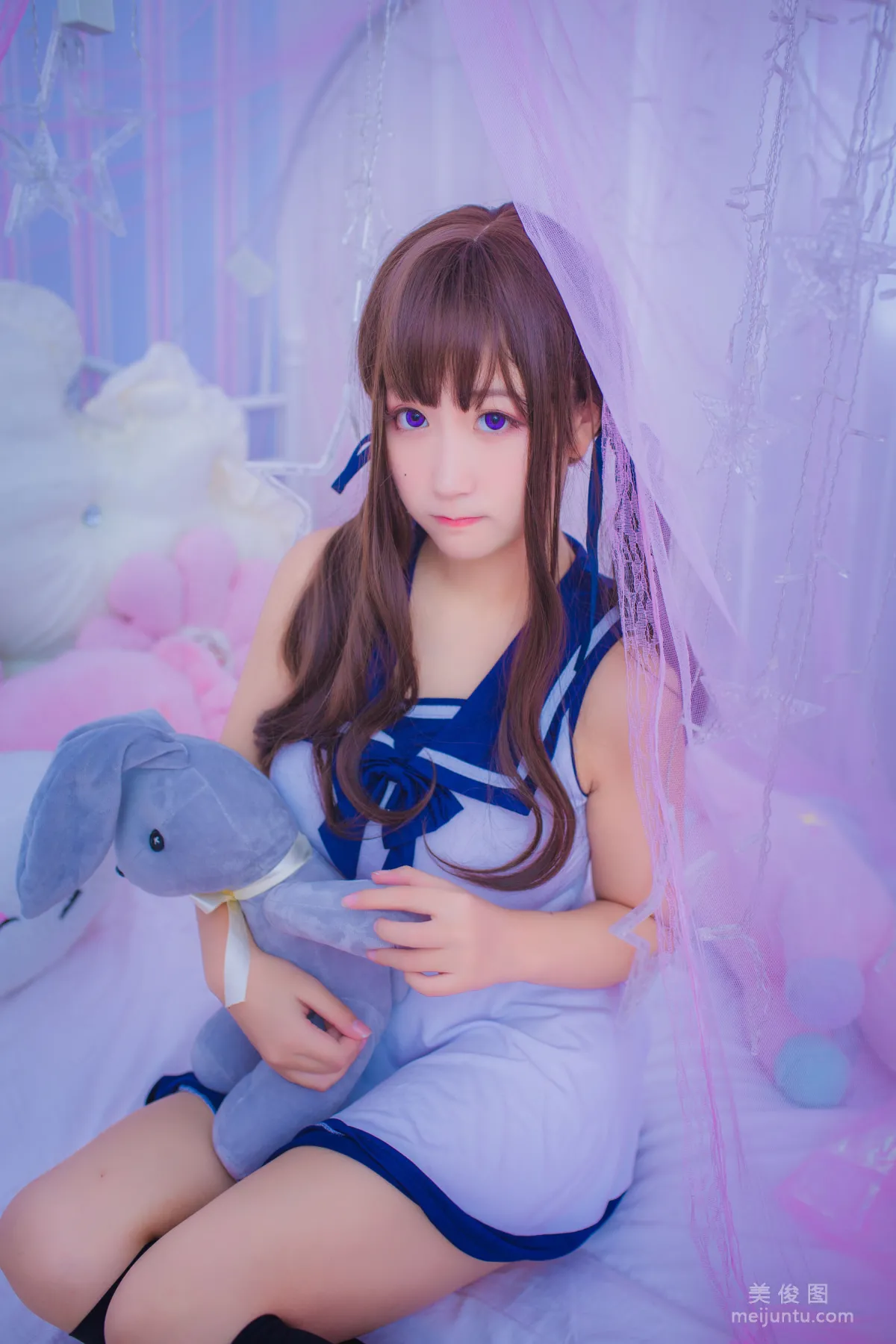巨乳貓九醬Sakura 《連衣水手服》 寫真集 5