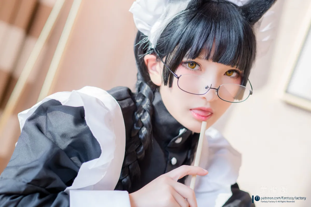 [Fantasy Factory] Xiao Ding Maid Meow Cat Girl Maid Photo Set photo 21