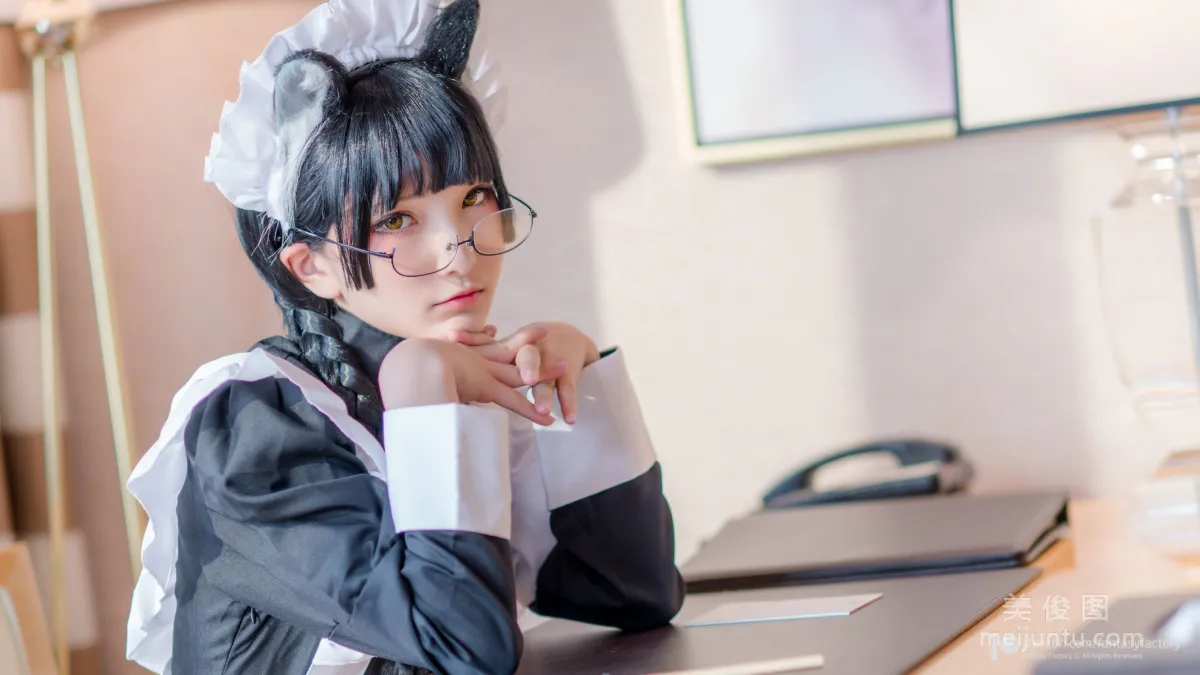 [Fantasy Factory] Xiao Ding Maid Meow Cat Girl Maid Photo Set photo 20