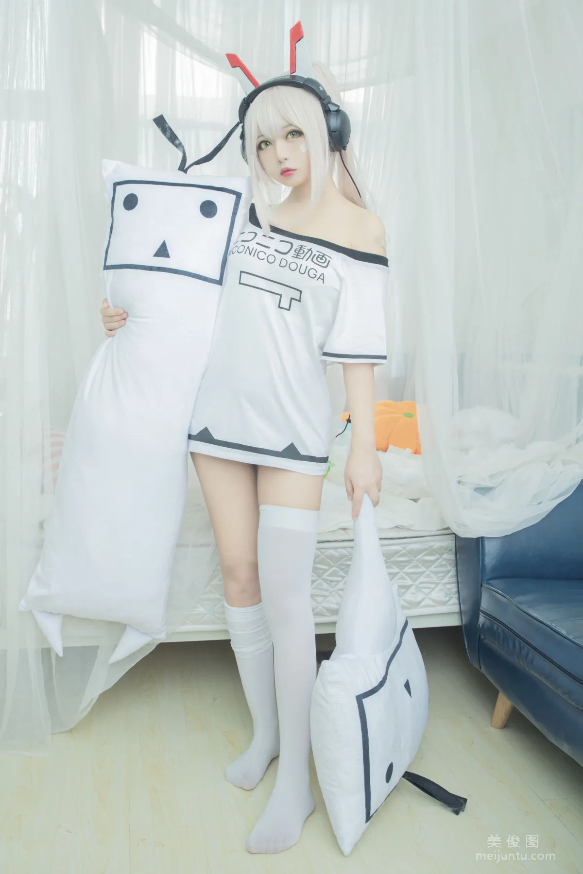 [COS] Heimaomao OvO, Fat Otaku Lingbo Photo Set photo 7