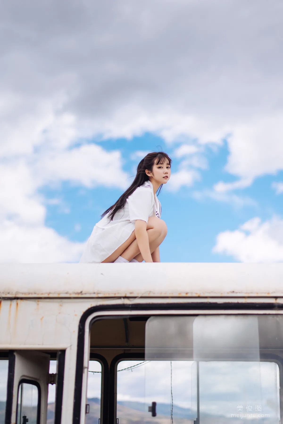 微博福利姬鏡醬 《靜夏之JK少女》 寫真集 28