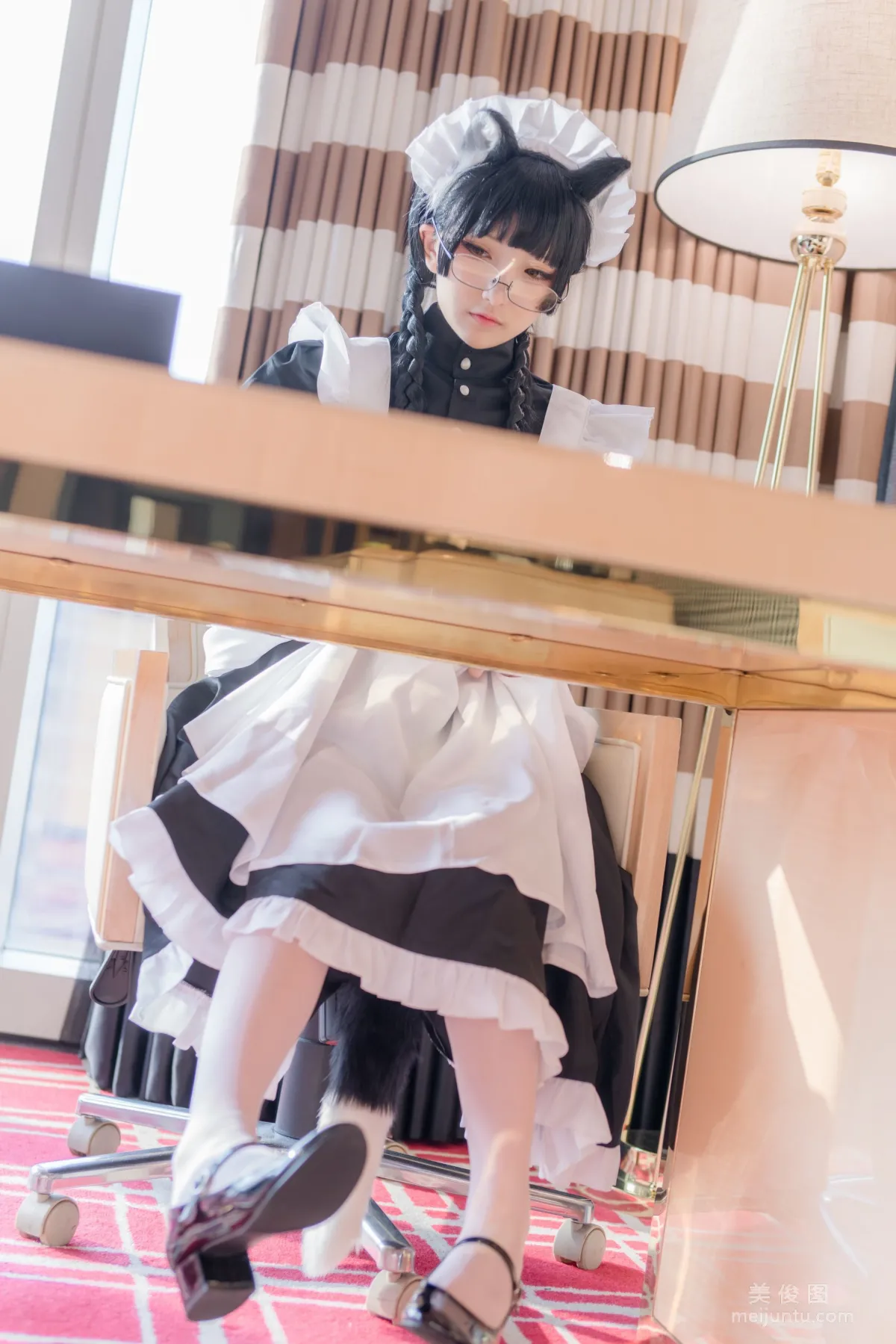 [Fantasy Factory] Xiao Ding Maid Meow Cat Girl Maid Photo Set photo 25