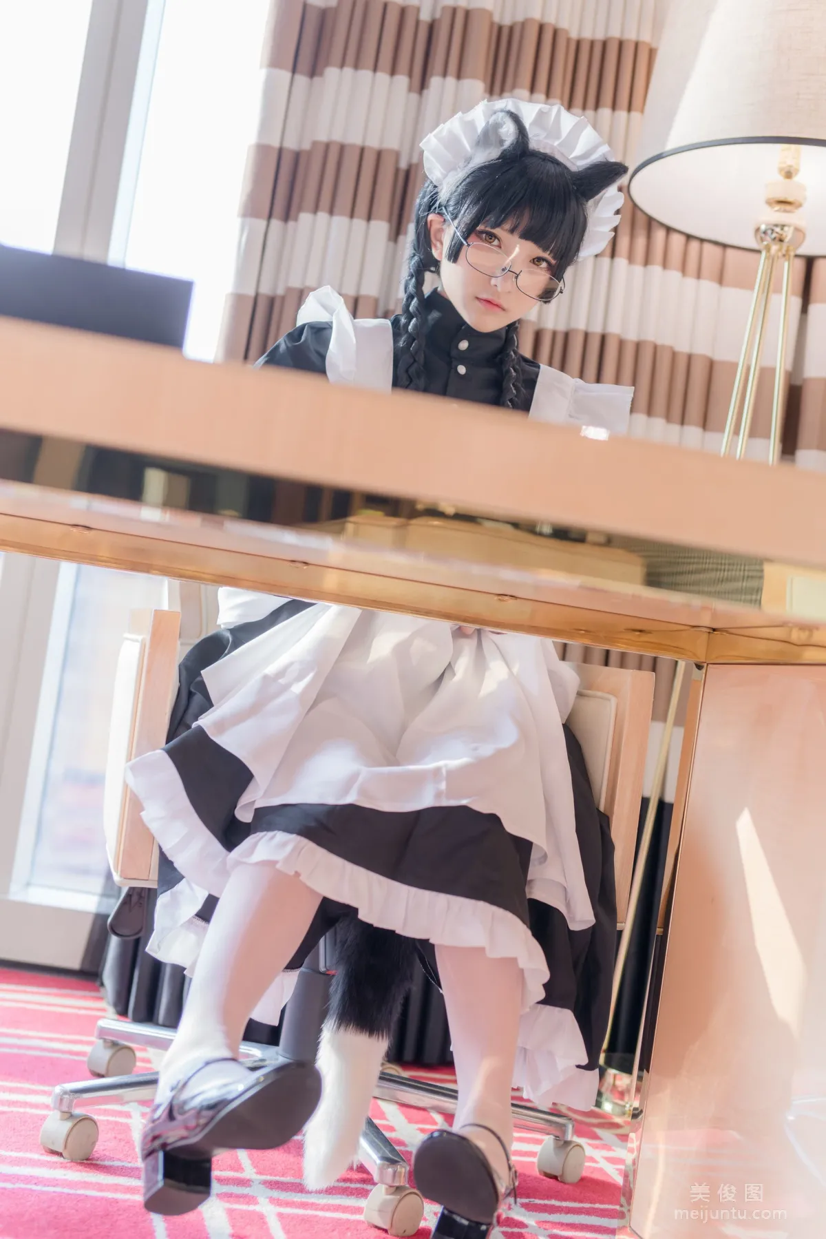 [Fantasy Factory] Xiao Ding Maid Meow Cat Girl Maid Photo Set photo 24