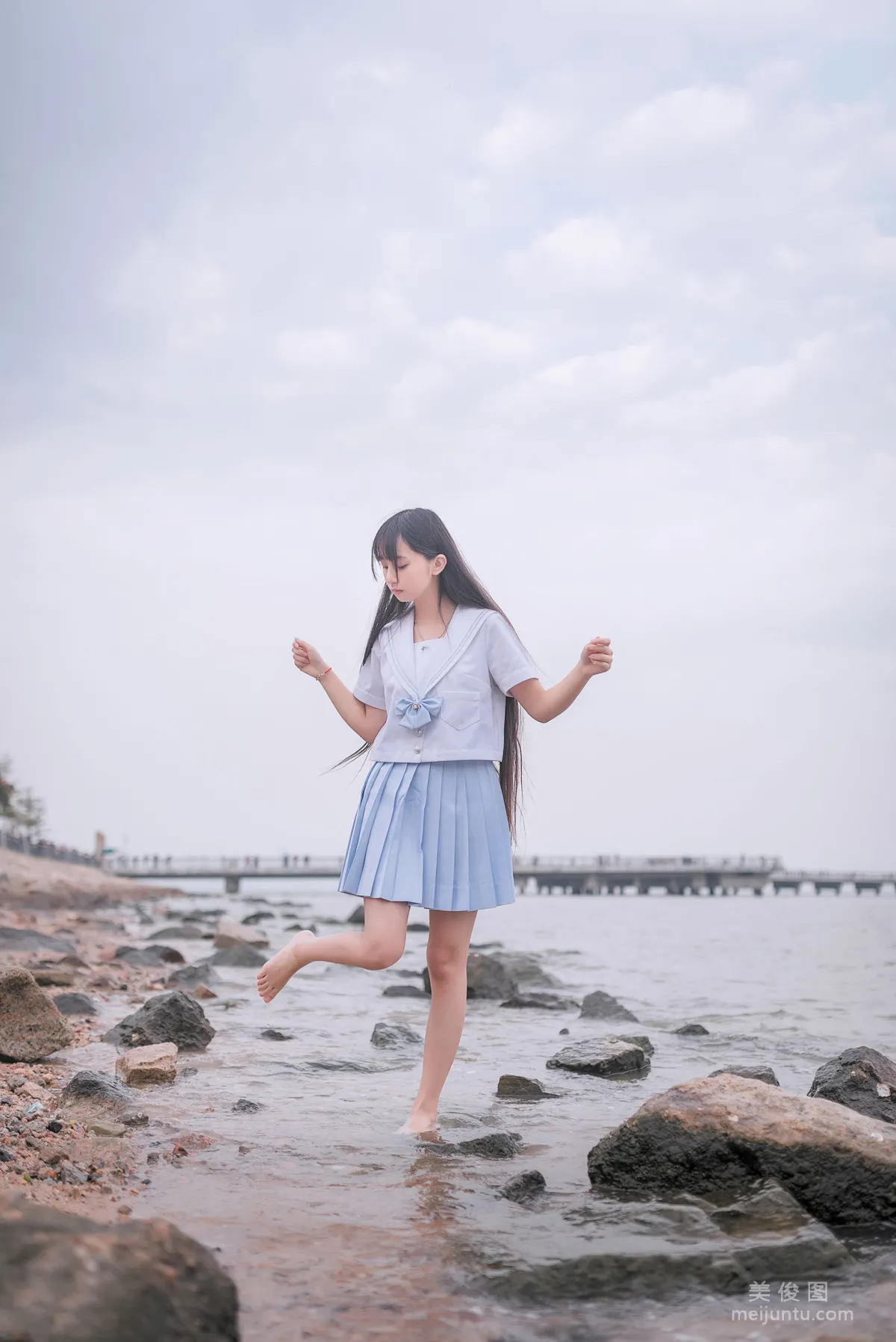 萌妹子伽馬羽落子 《一起去海邊》 寫真集 41