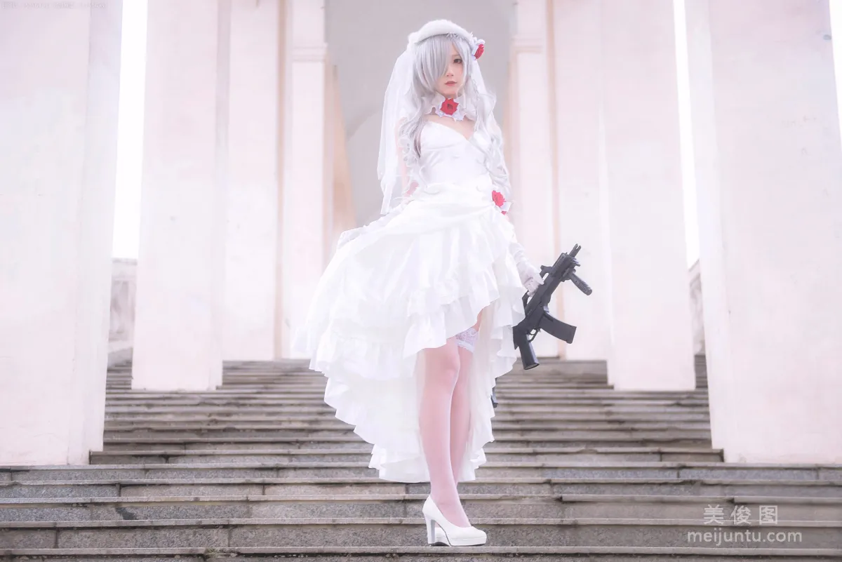 清純少女五更百鬼 《婚紗》 寫真集 2
