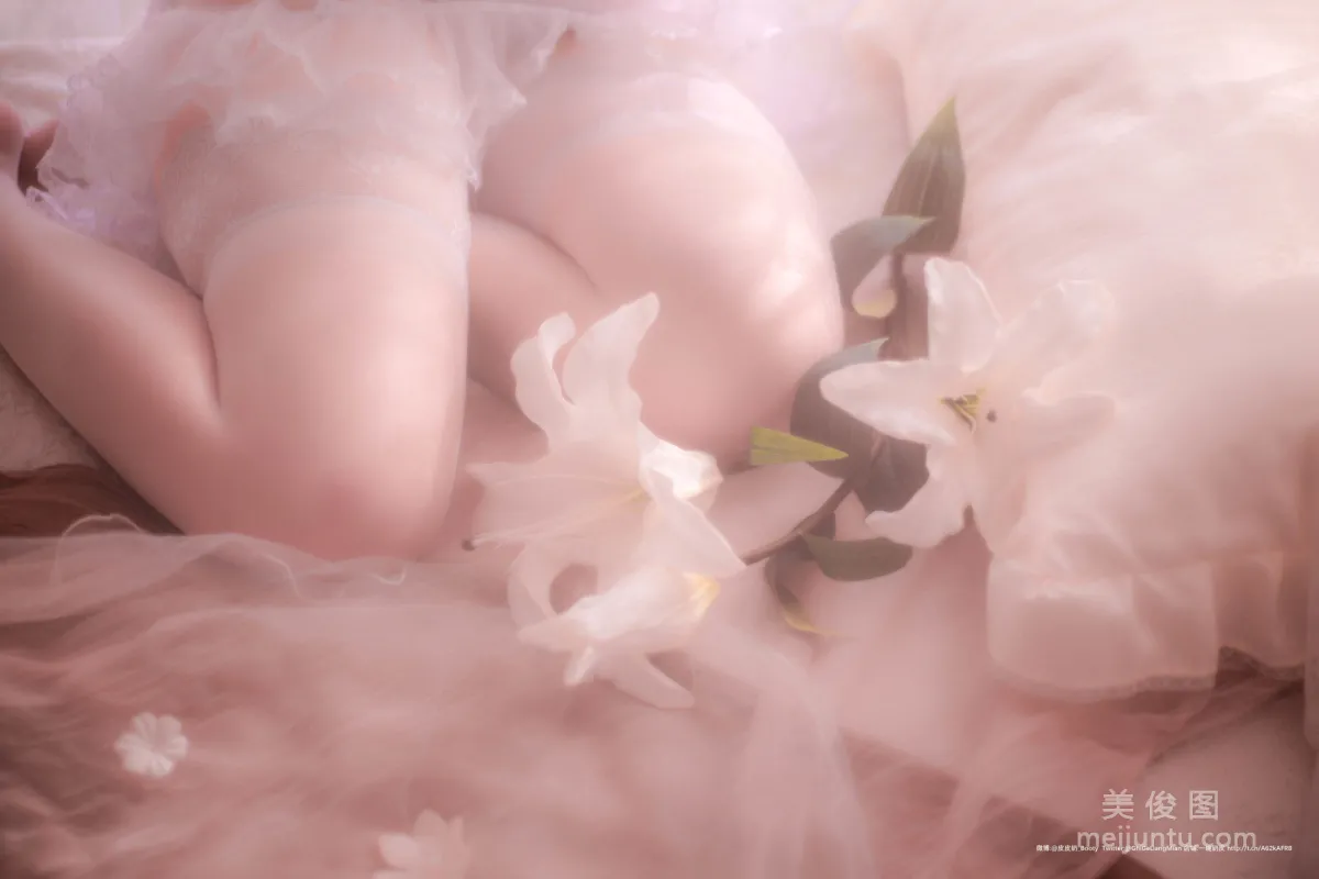 [Cosplay] Pipi Naike Keai Lela, Hazy Wedding Dress Photo Set photo 30