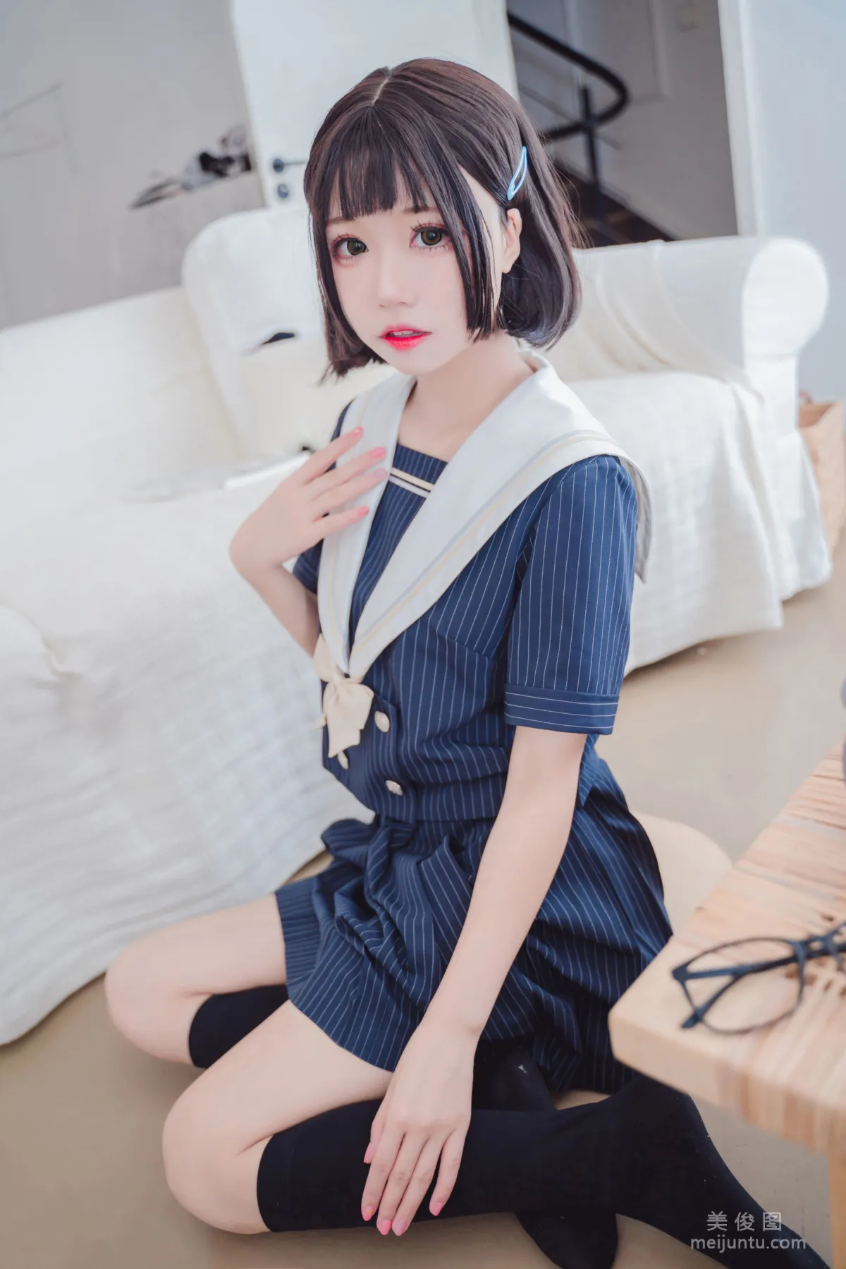 [COS福利] 猫君君MaoJun 《清纯学妹》 写真集18