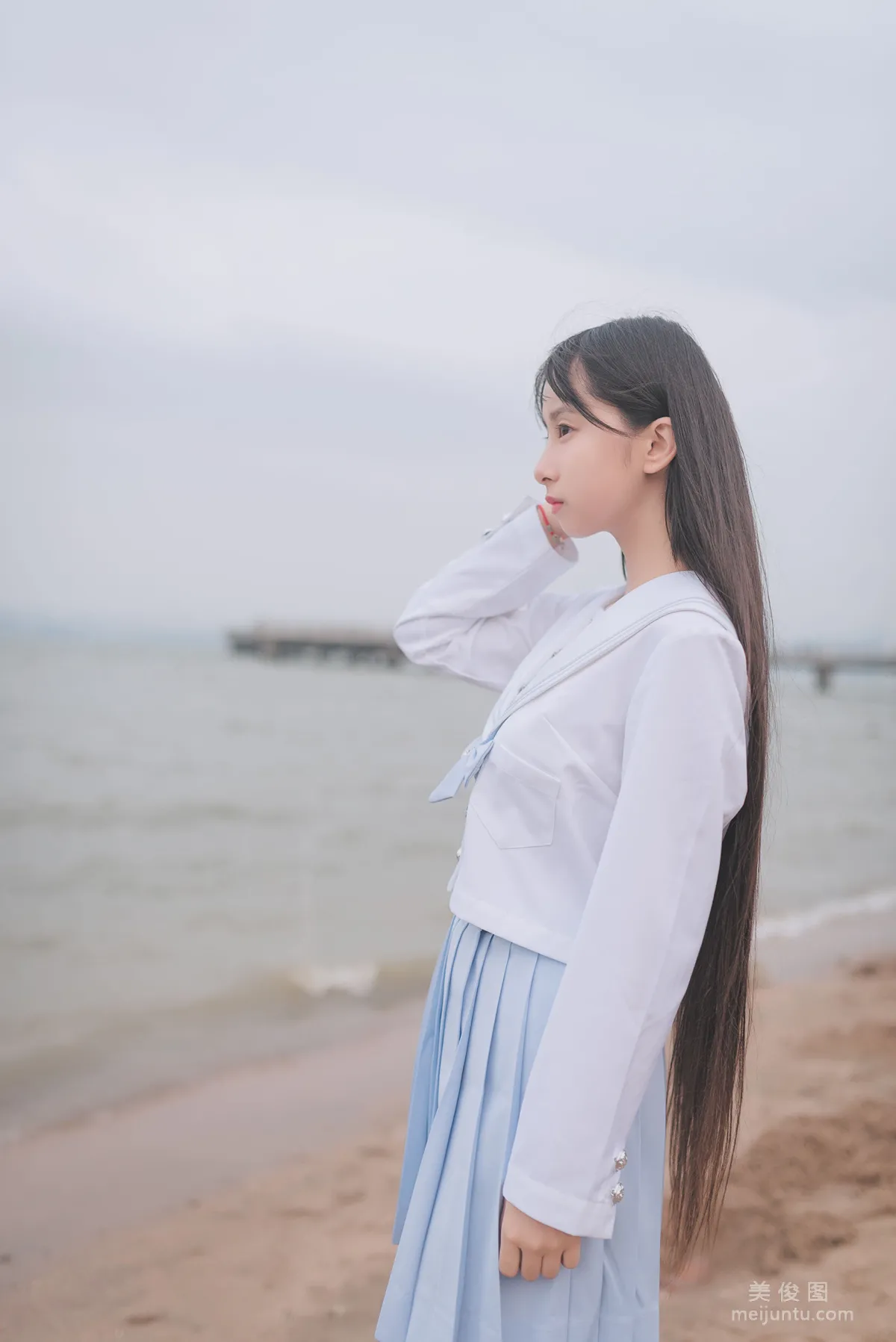 萌妹子伽馬羽落子 《一起去海邊》 寫真集 49