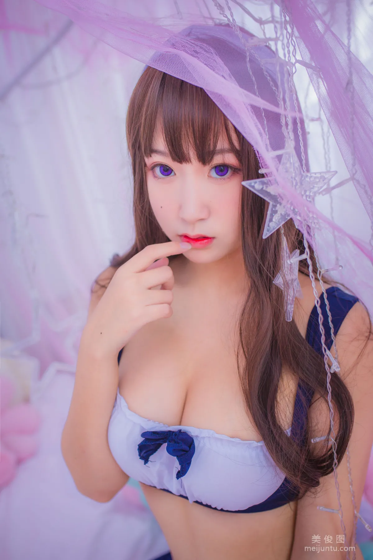 [COS福利] 巨乳貓九醬Sakura 《女仆式死庫水》 寫真集 9