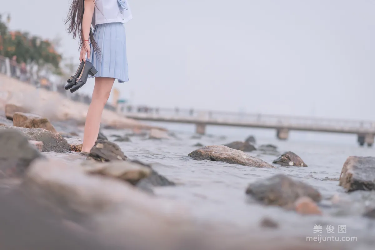 萌妹子伽馬羽落子 《一起去海邊》 寫真集 34