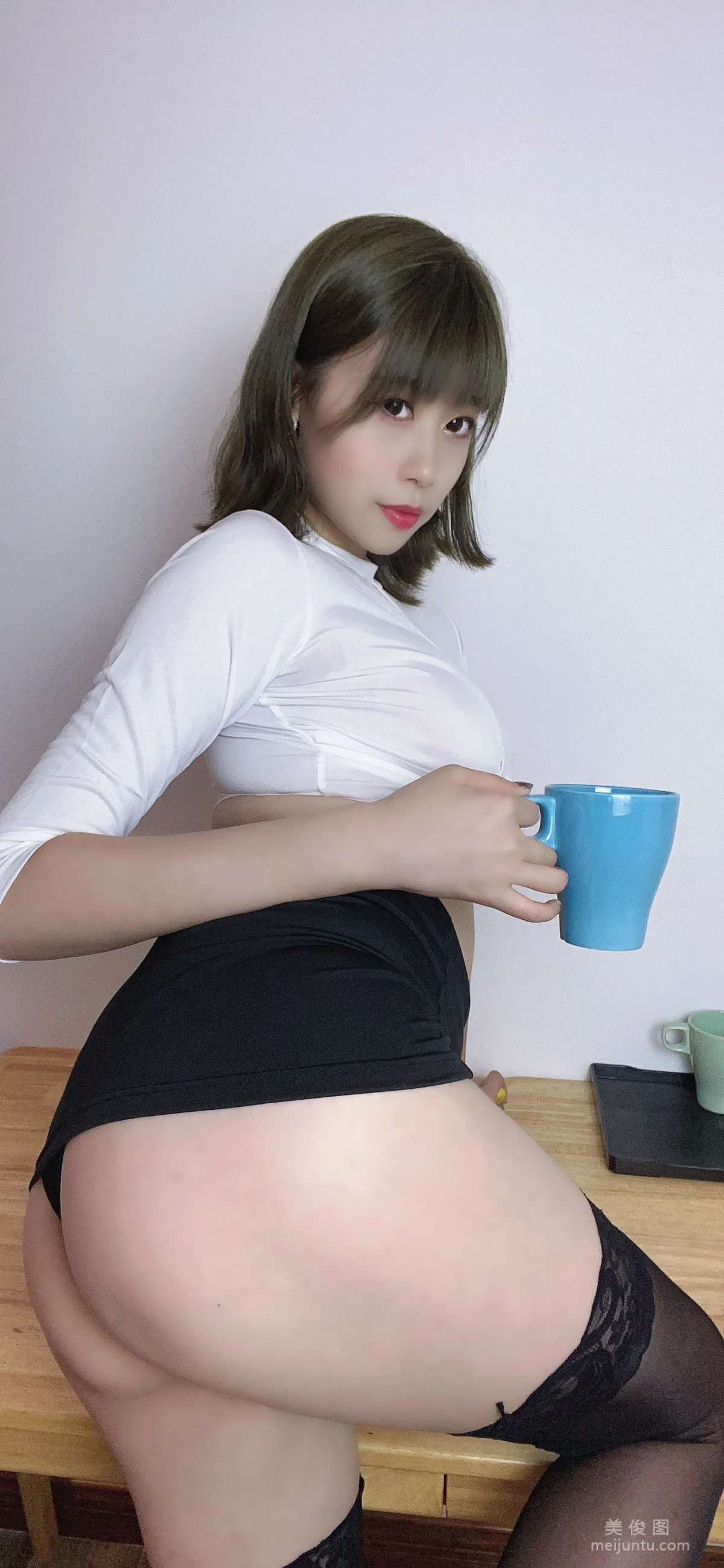 [COS] Cute Girl Nai Xijiang nice The Slacking Little Secretary Photo Set photo 6