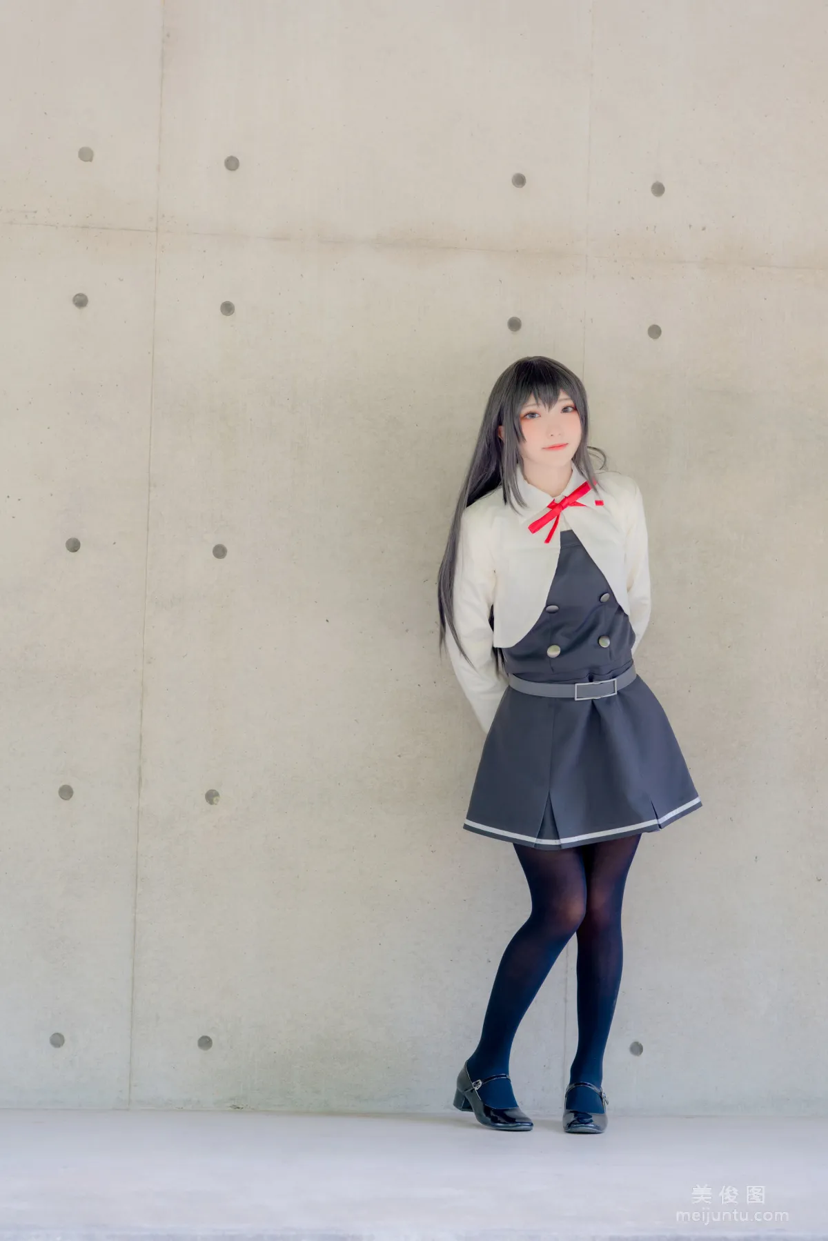 [Fantasy Factory] 小丁Cosplay 2020.01 《黑丝 和服 JK》 写真集12