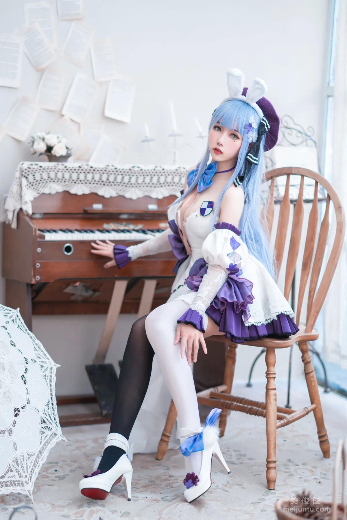 [COS] Weibo Girl Momoko Kuikui, HK416 Photo Set photo 16