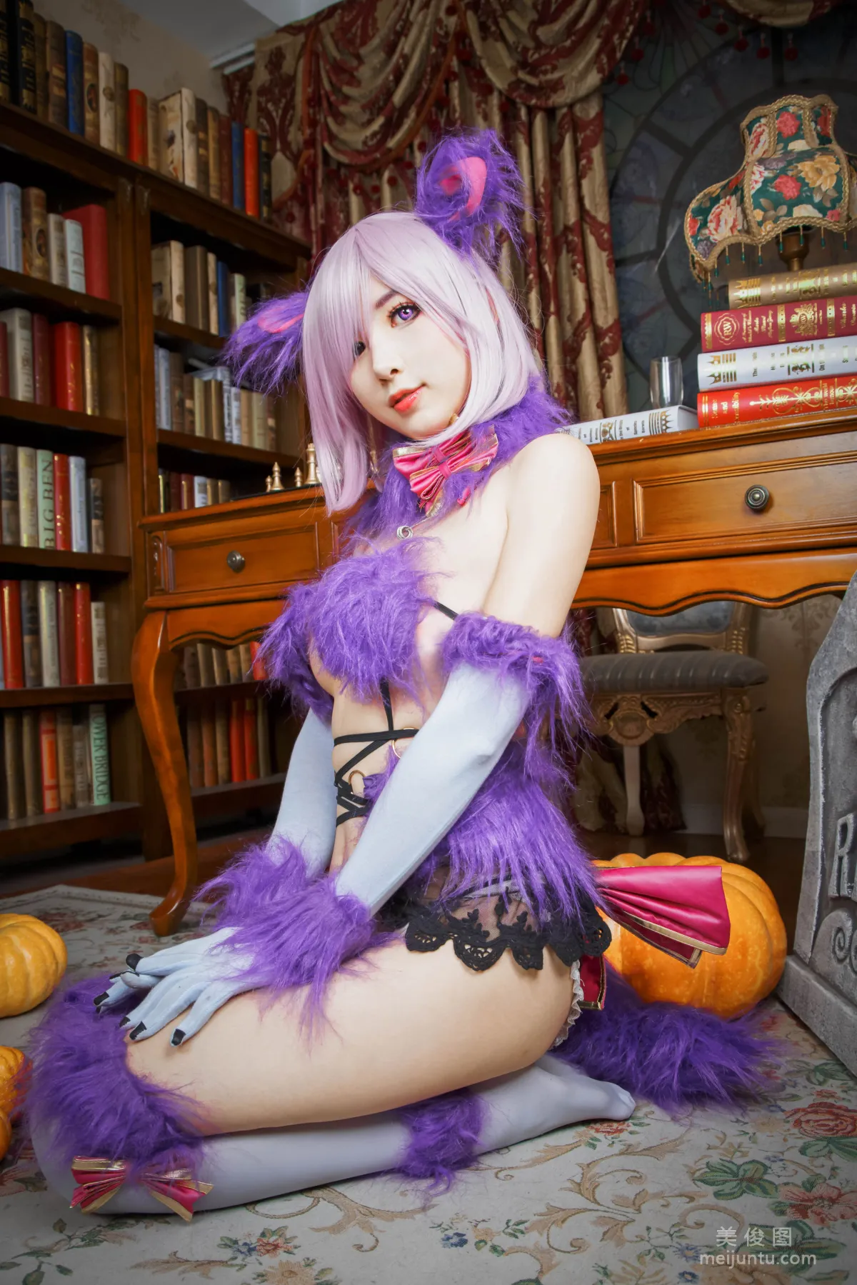 Douyu Streamer w Heimizhou w, Halloween Photo Set photo 6