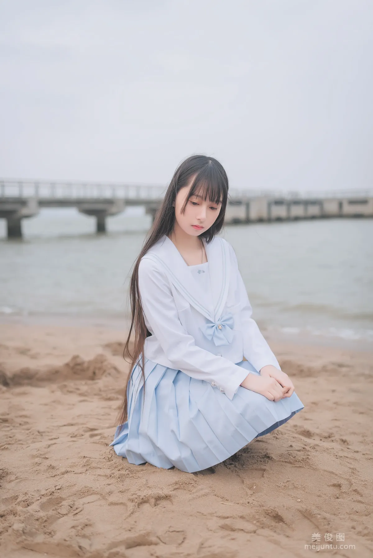 萌妹子伽馬羽落子 《一起去海邊》 寫真集 46