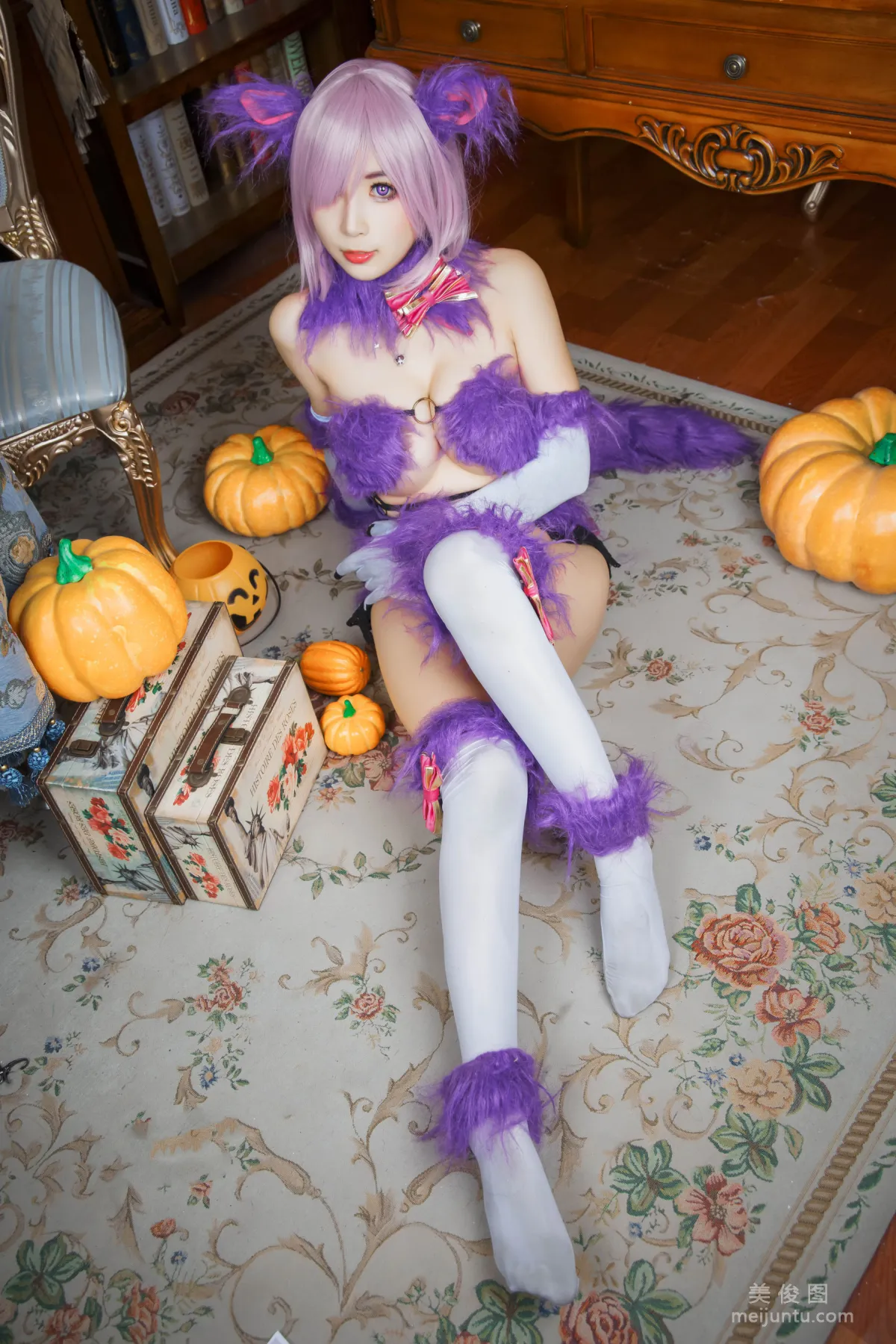 Douyu Streamer w Heimizhou w, Halloween Photo Set photo 3