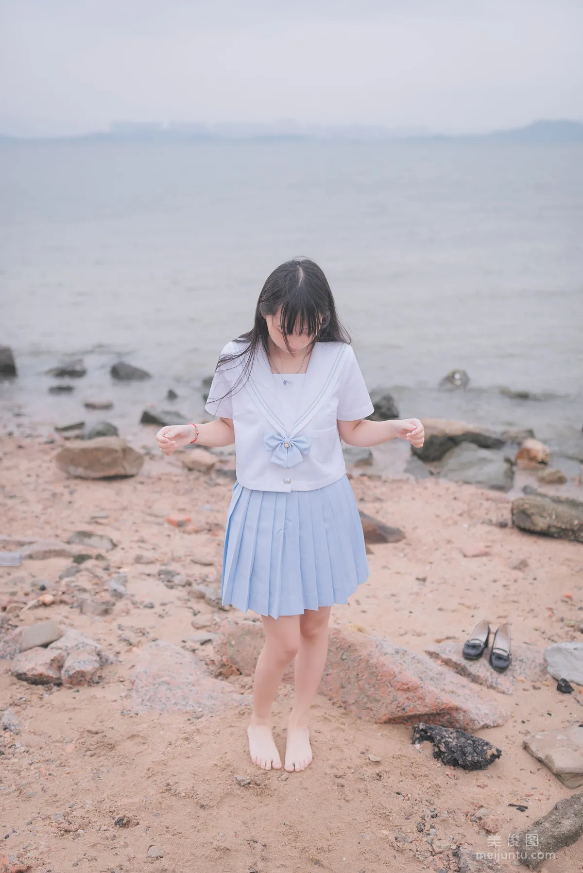 萌妹子伽馬羽落子 《一起去海邊》 寫真集 45