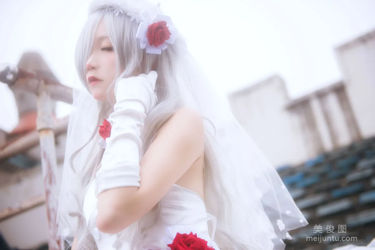 清純少女五更百鬼 《婚紗》 寫真集 1