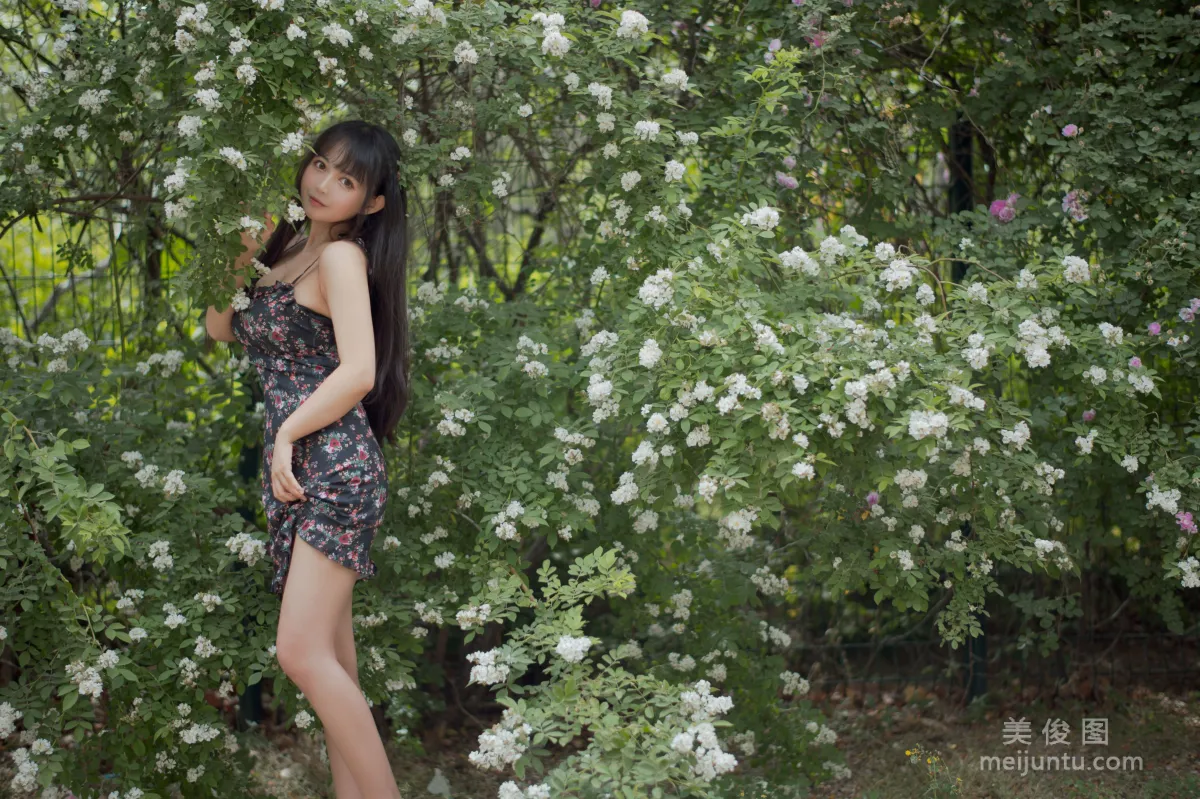 Big-Eyed Cute Girl Heimaomao OvO, Rose 1 Photo Set photo 7