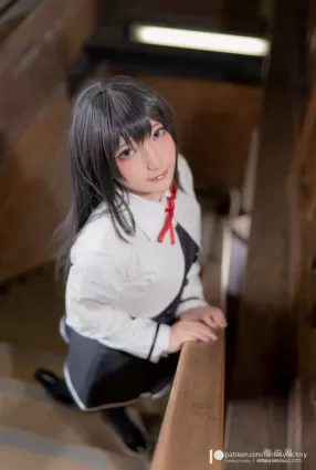 [Fantasy Factory] 小丁Cosplay 2020.01 《黑絲 和服 JK》 寫真集