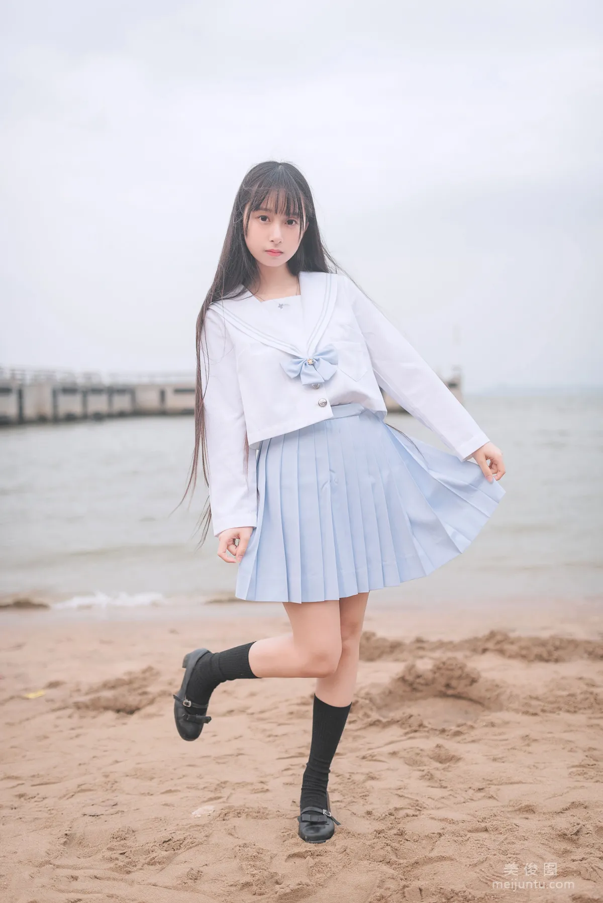 萌妹子伽馬羽落子 《一起去海邊》 寫真集 48