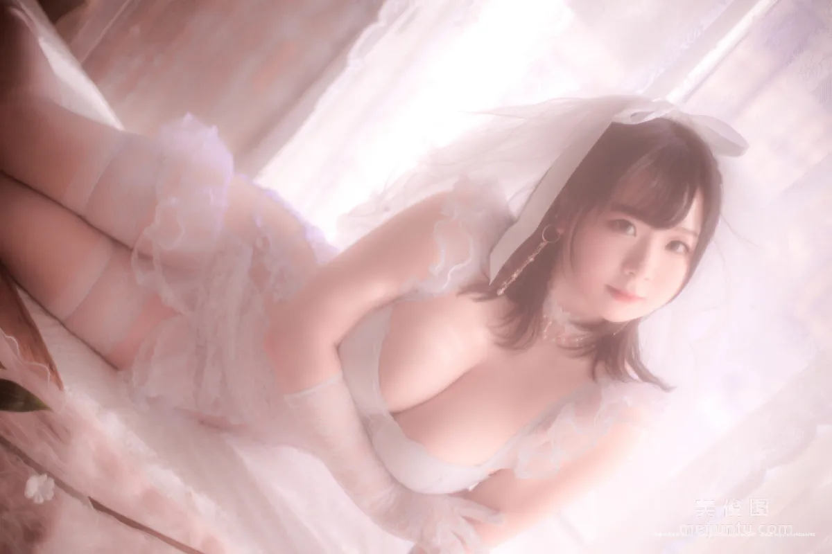 [Cosplay] Pipi Naike Keai Lela, Hazy Wedding Dress Photo Set photo 21