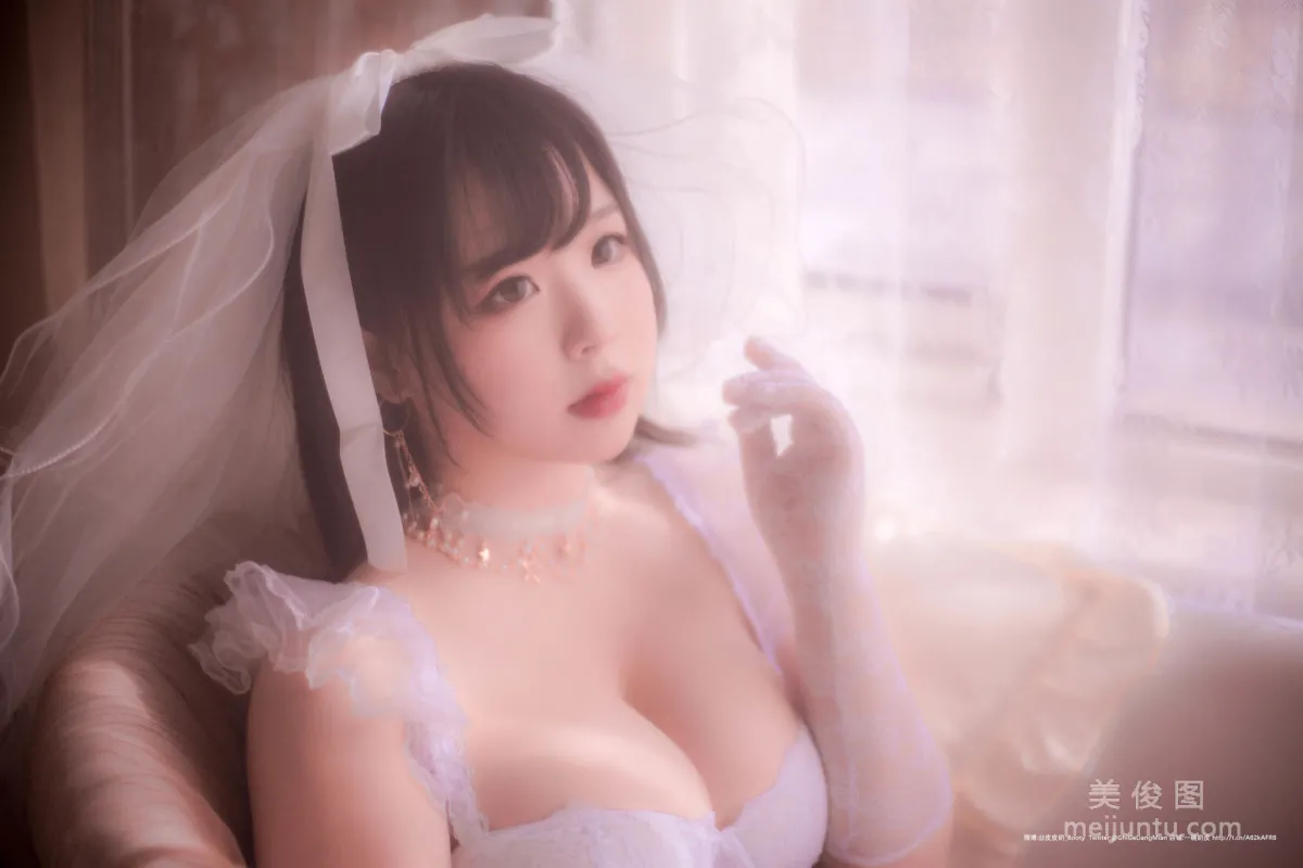 [Cosplay] Pipi Naike Keai Lela, Hazy Wedding Dress Photo Set photo 2