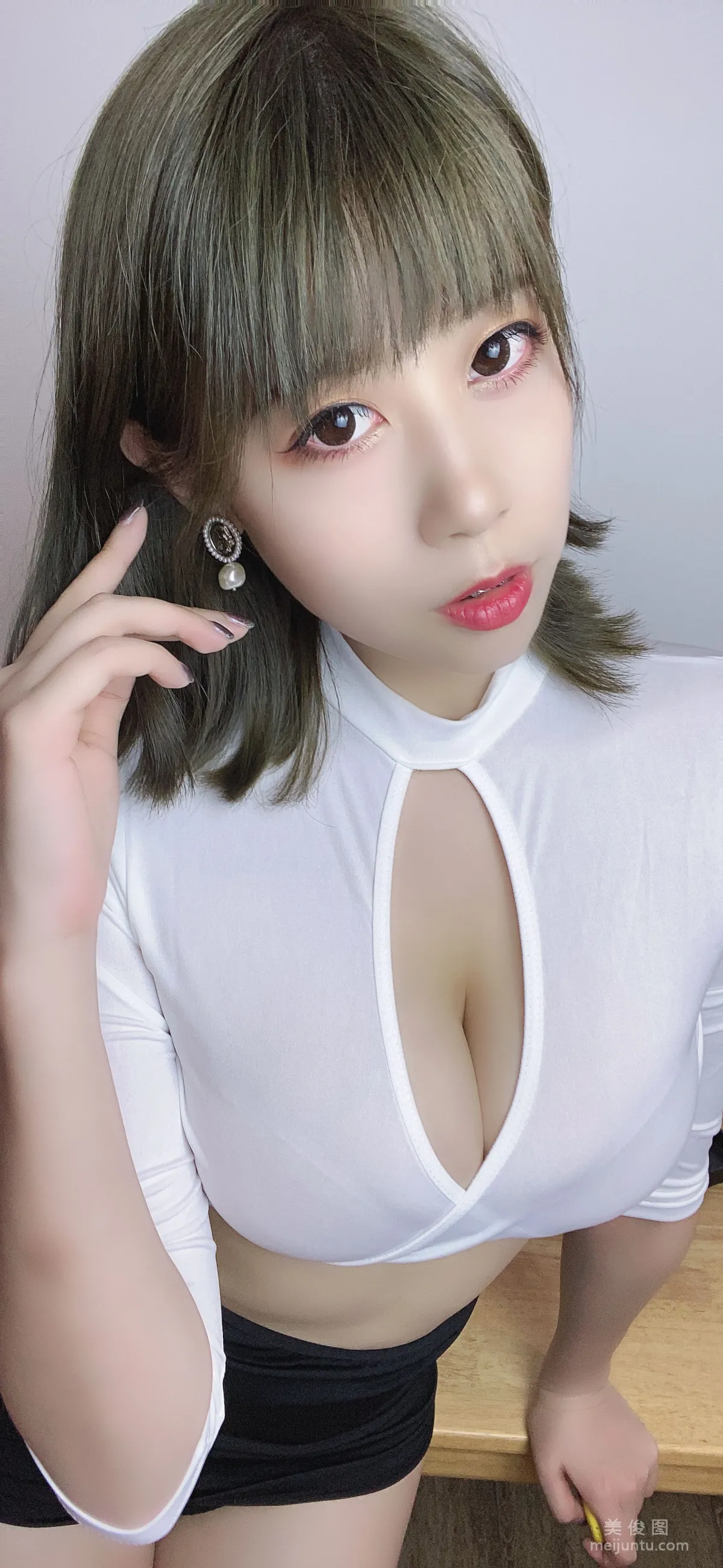 [COS] Cute Girl Nai Xijiang nice The Slacking Little Secretary Photo Set photo 15