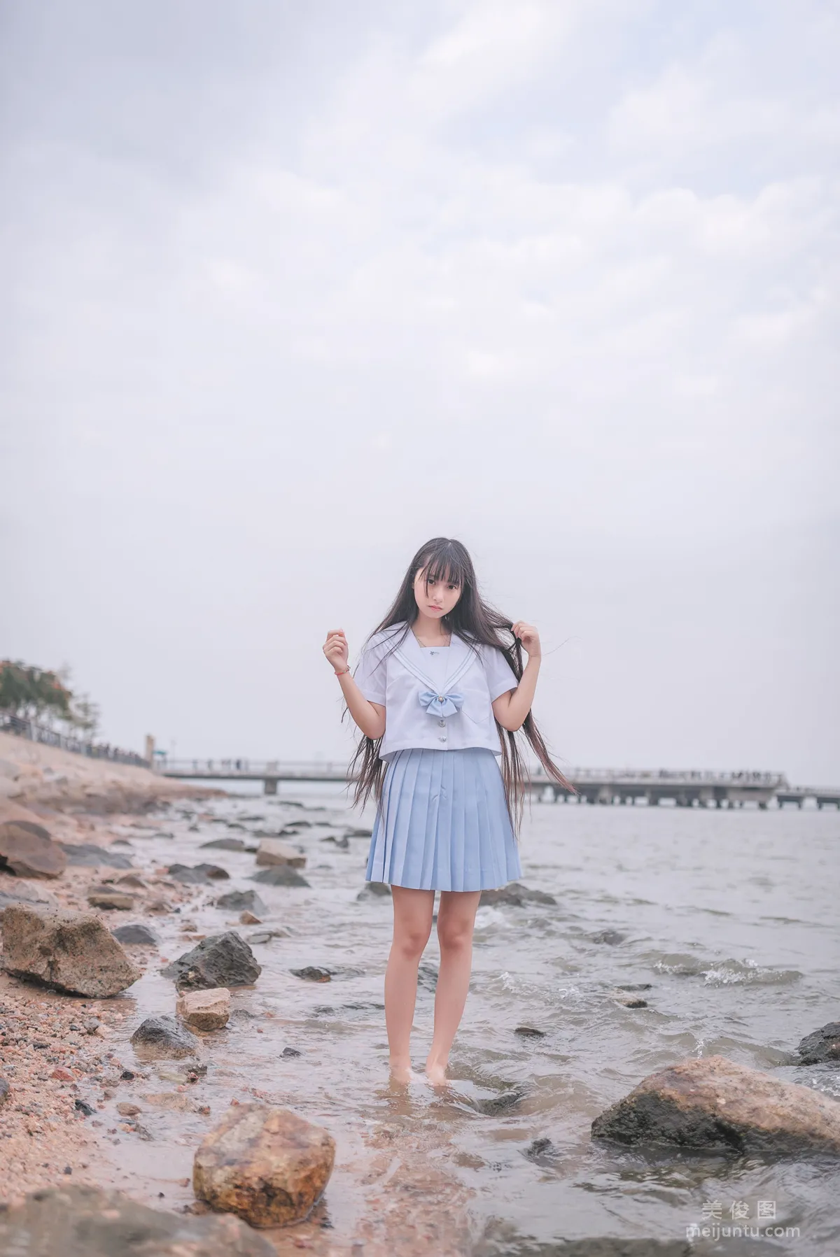 萌妹子伽馬羽落子 《一起去海邊》 寫真集 39