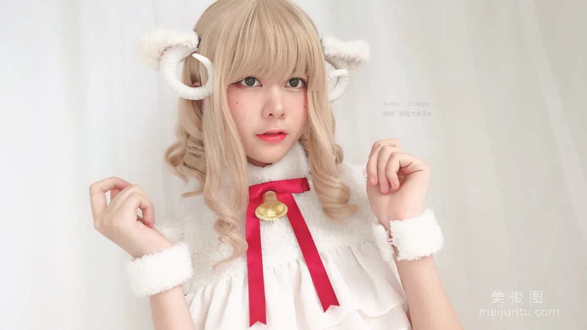 Cute Girl Yanjiang Damo Wang w, Sheep Bleat, Photo Set photo 3