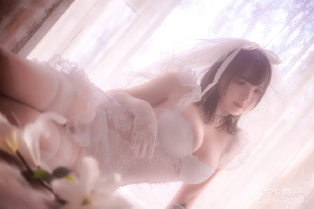 [Cosplay] Pipi Naike Keai Lela, Hazy Wedding Dress Photo Set photo 19