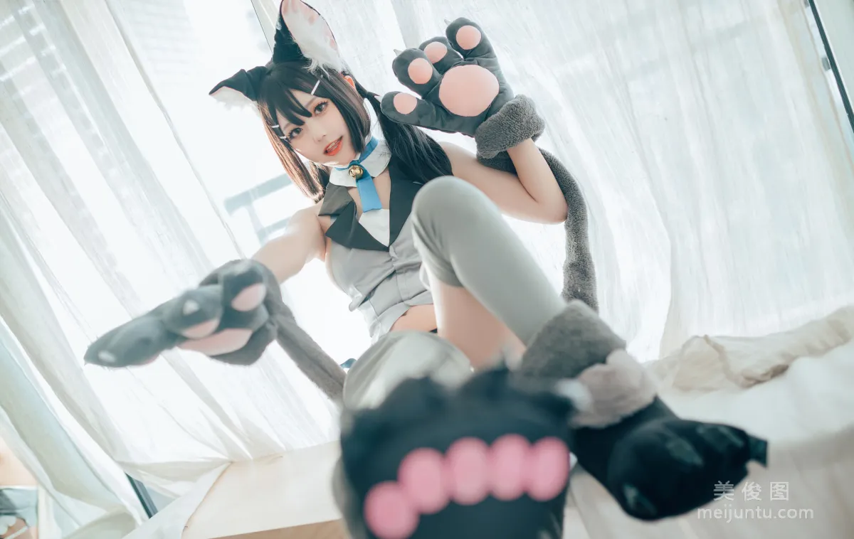 微博萌妹藍小沂KiKi 《貓娘》 寫真集 1