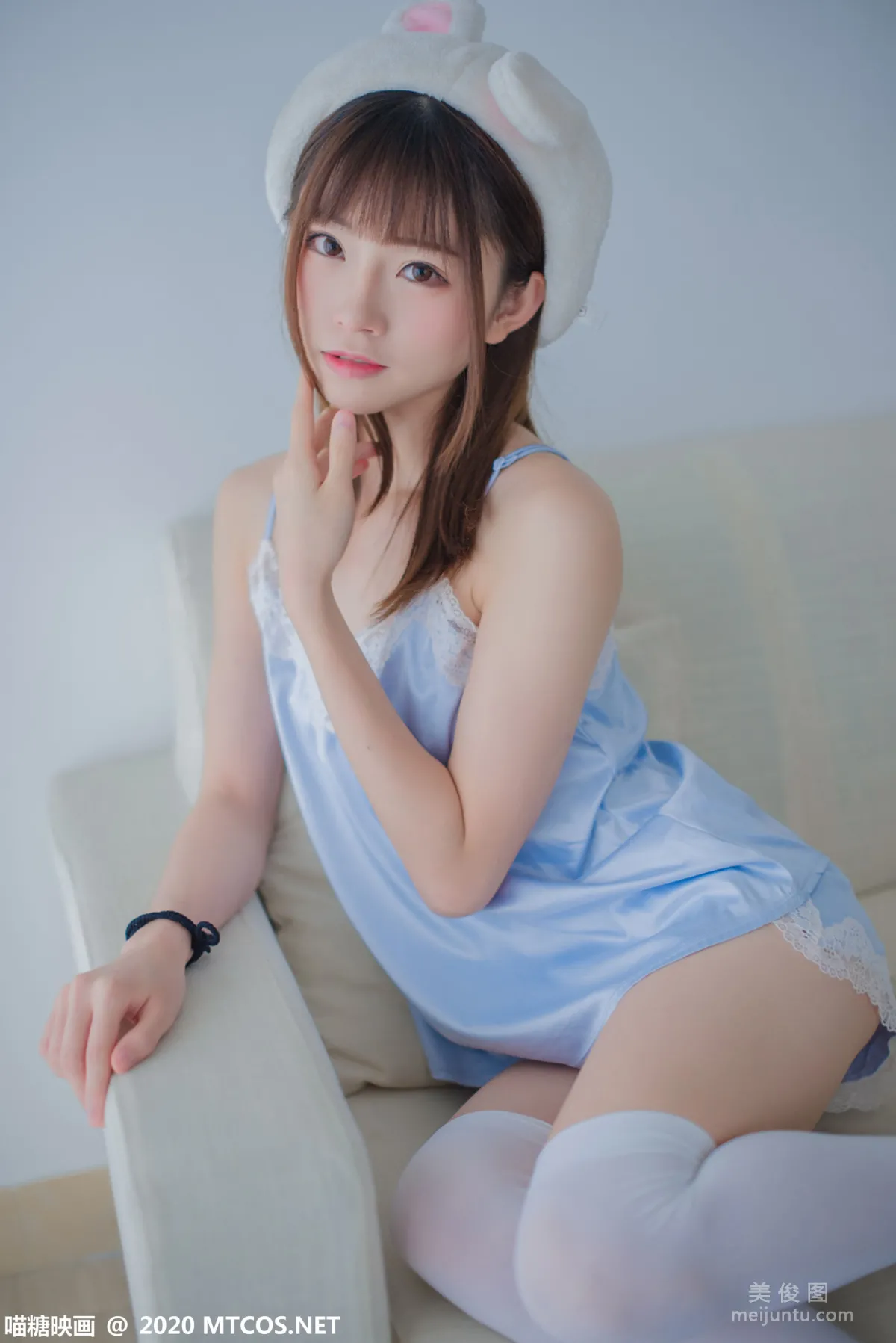 [喵糖映畫] VOL.251 《純純的兔耳女友》 寫真集 47