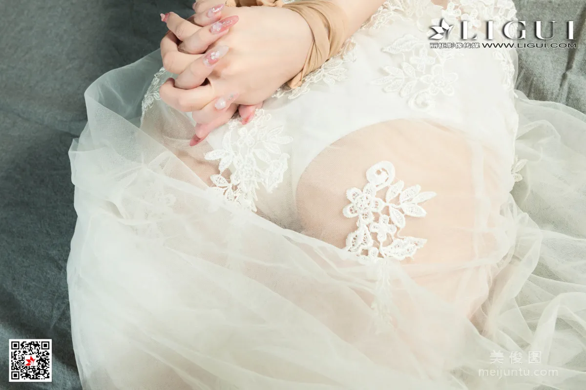 [麗櫃美束Ligui] 蕊蕊 《婚紗繩藝》 寫真集 39