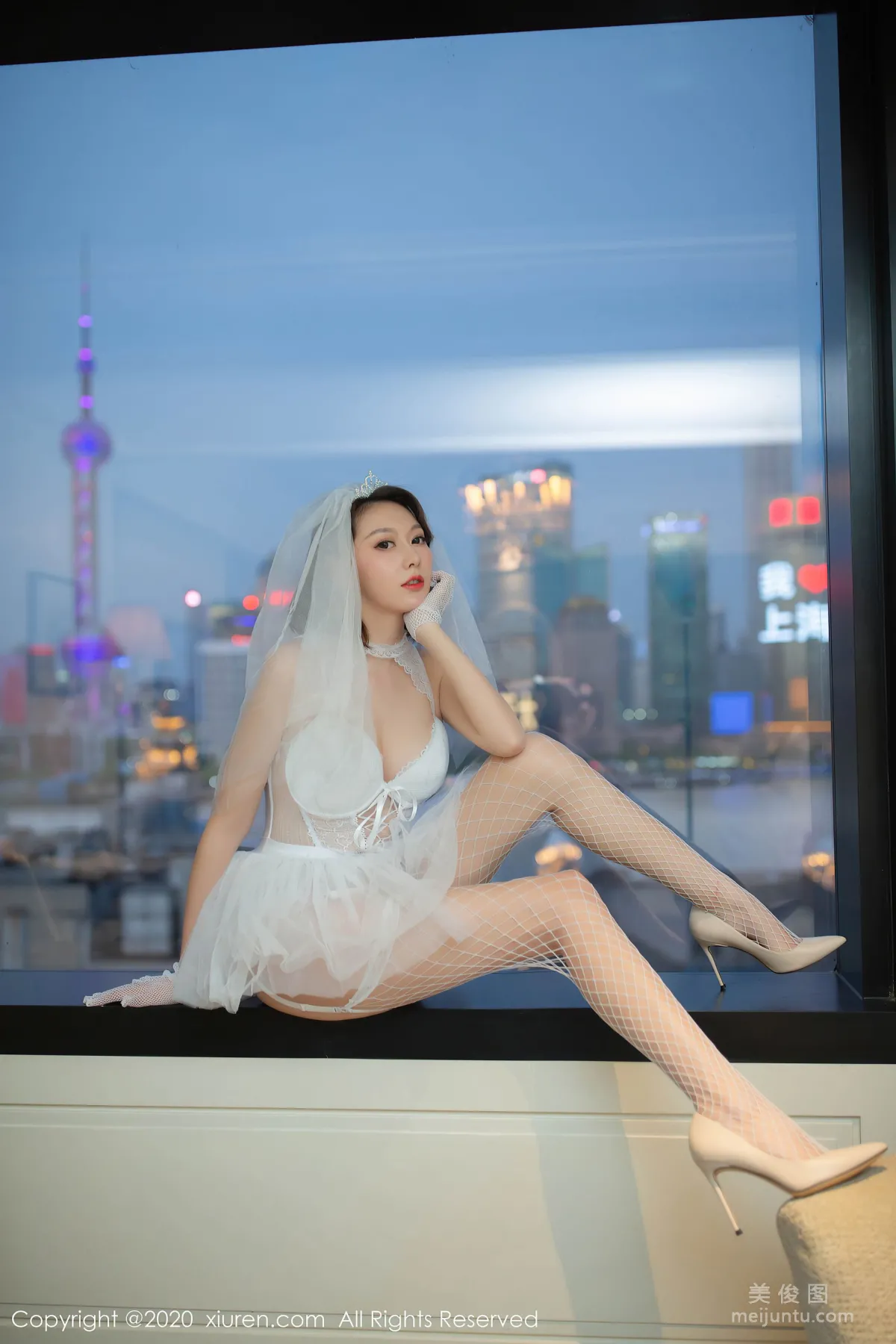 [XiuRen] No.2328 Fu Yixuan - Beautiful and Graceful Wedding Dress Series photo 56