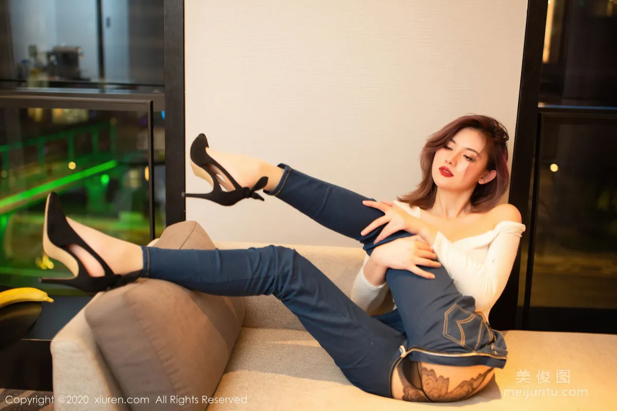 [XiuRen] No.2334 A Zhu - Jeans Theme Series photo 16