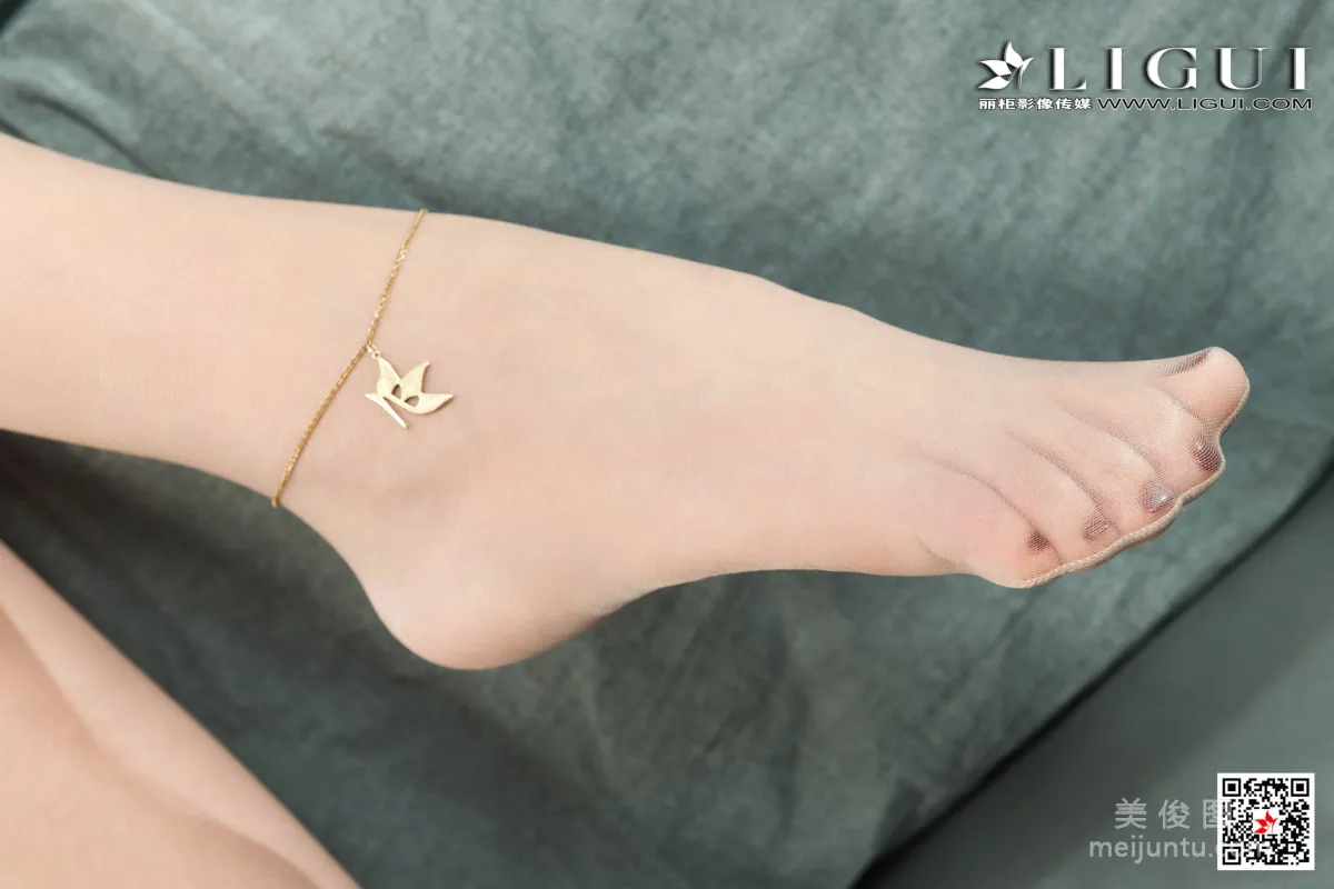 [丽柜Ligui] 网络丽人 Model 可可 《肉丝袜美腿》 写真集51