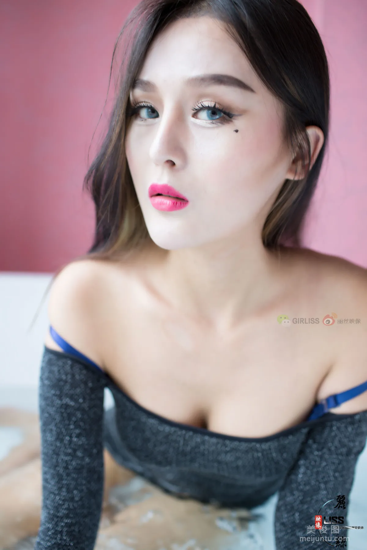 [丽丝映像GIRLISS]  浴缸胸衣湿身  写真集54