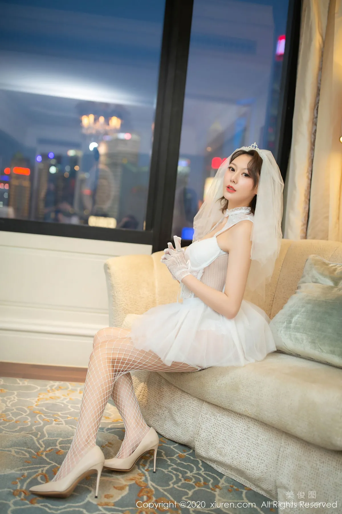 [XiuRen] No.2328 Fu Yixuan - Beautiful and Graceful Wedding Dress Series photo 10
