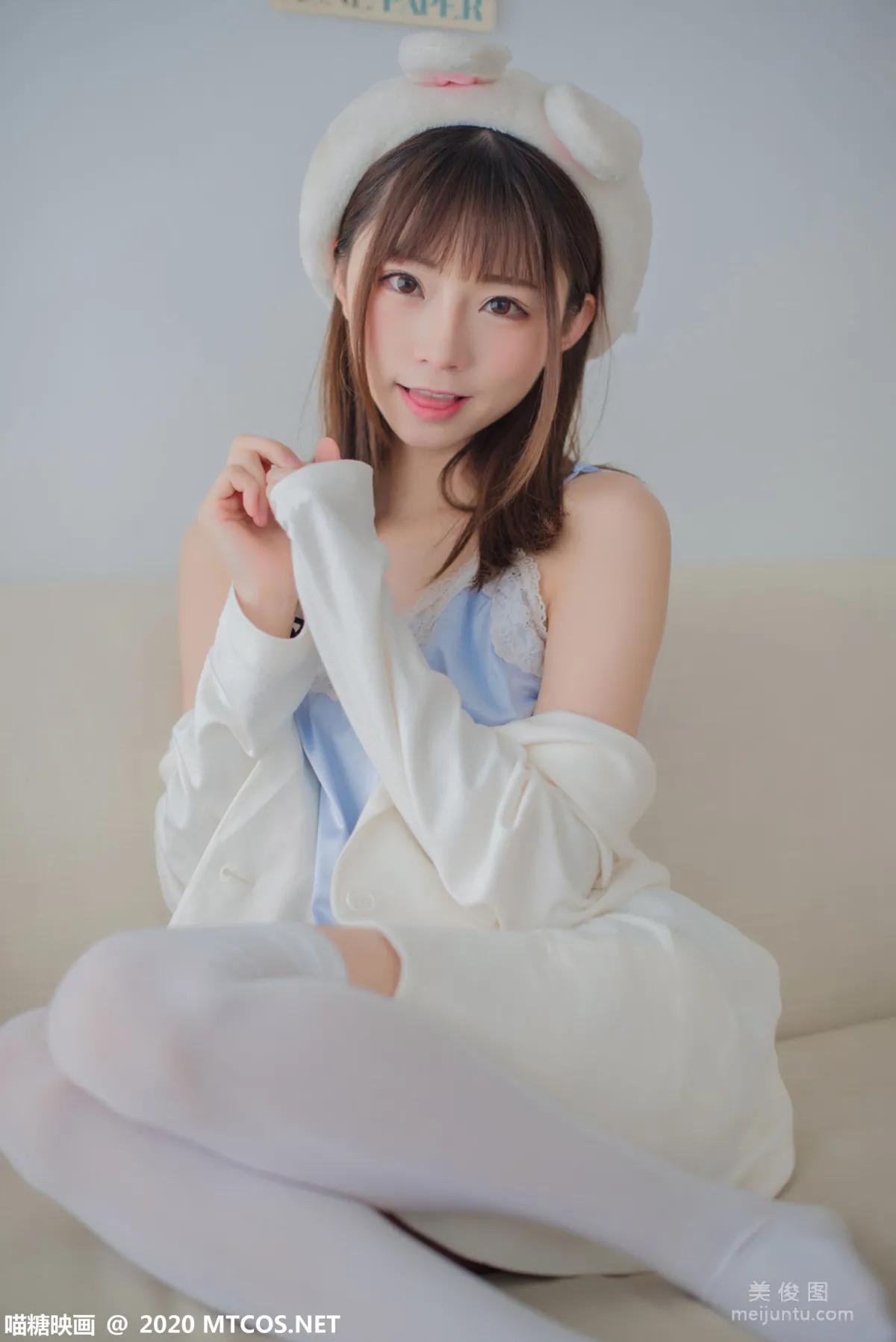 [喵糖映畫] VOL.251 《純純的兔耳女友》 寫真集 36