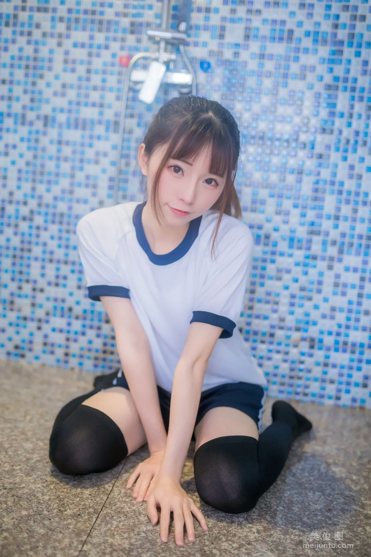 [喵糖映畫] VOL.259 《浴室體操服》 寫真集 10