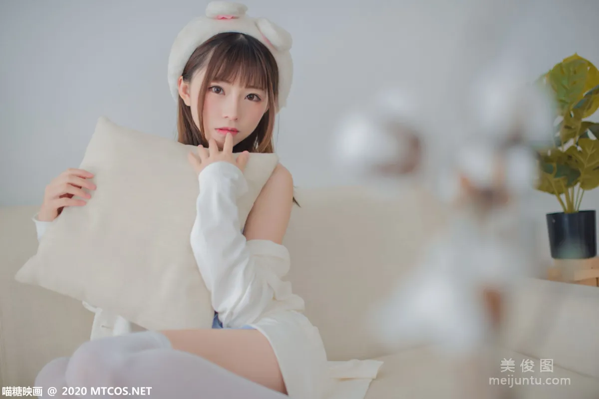 [喵糖映畫] VOL.251 《純純的兔耳女友》 寫真集 38