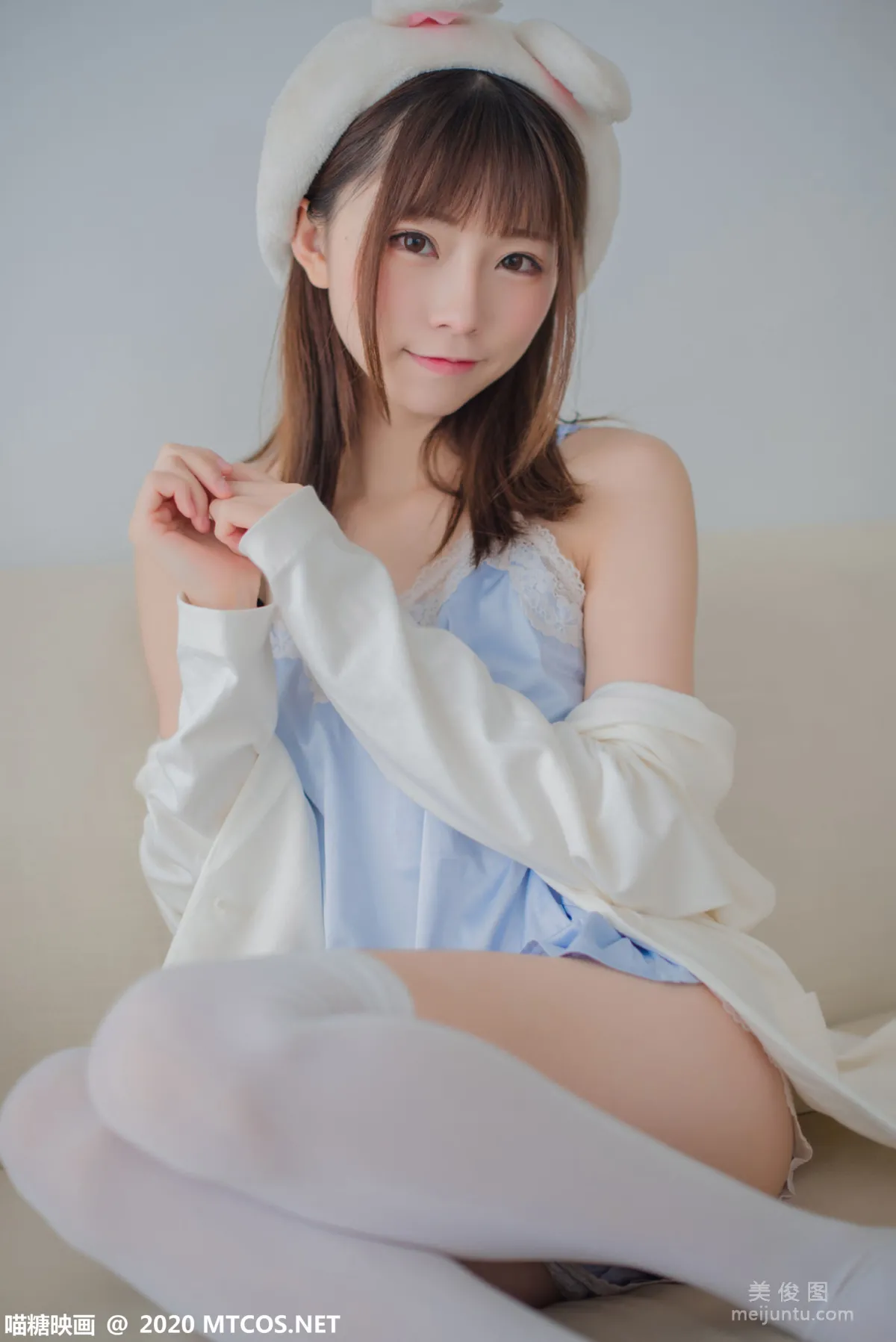 [喵糖映畫] VOL.251 《純純的兔耳女友》 寫真集 3