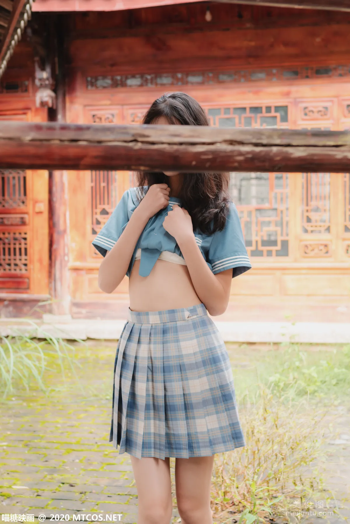[喵糖映画] VOL.257 《夏日制服》 写真集32
