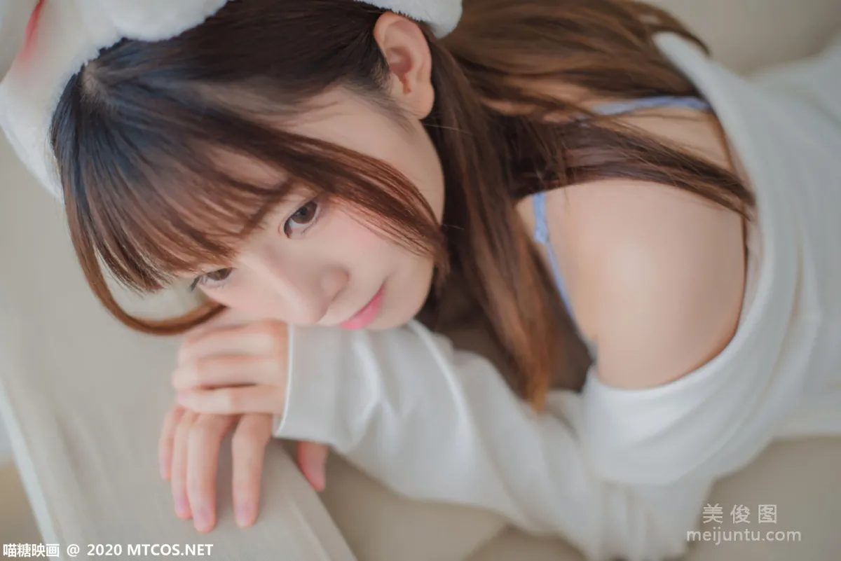 [喵糖映畫] VOL.251 《純純的兔耳女友》 寫真集 41