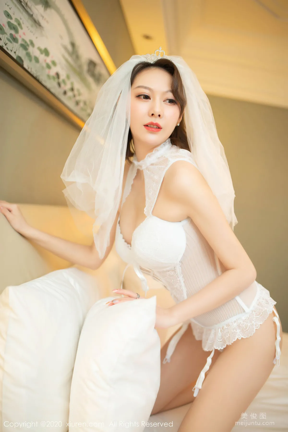 [XiuRen] No.2328 Fu Yixuan - Beautiful and Graceful Wedding Dress Series photo 65