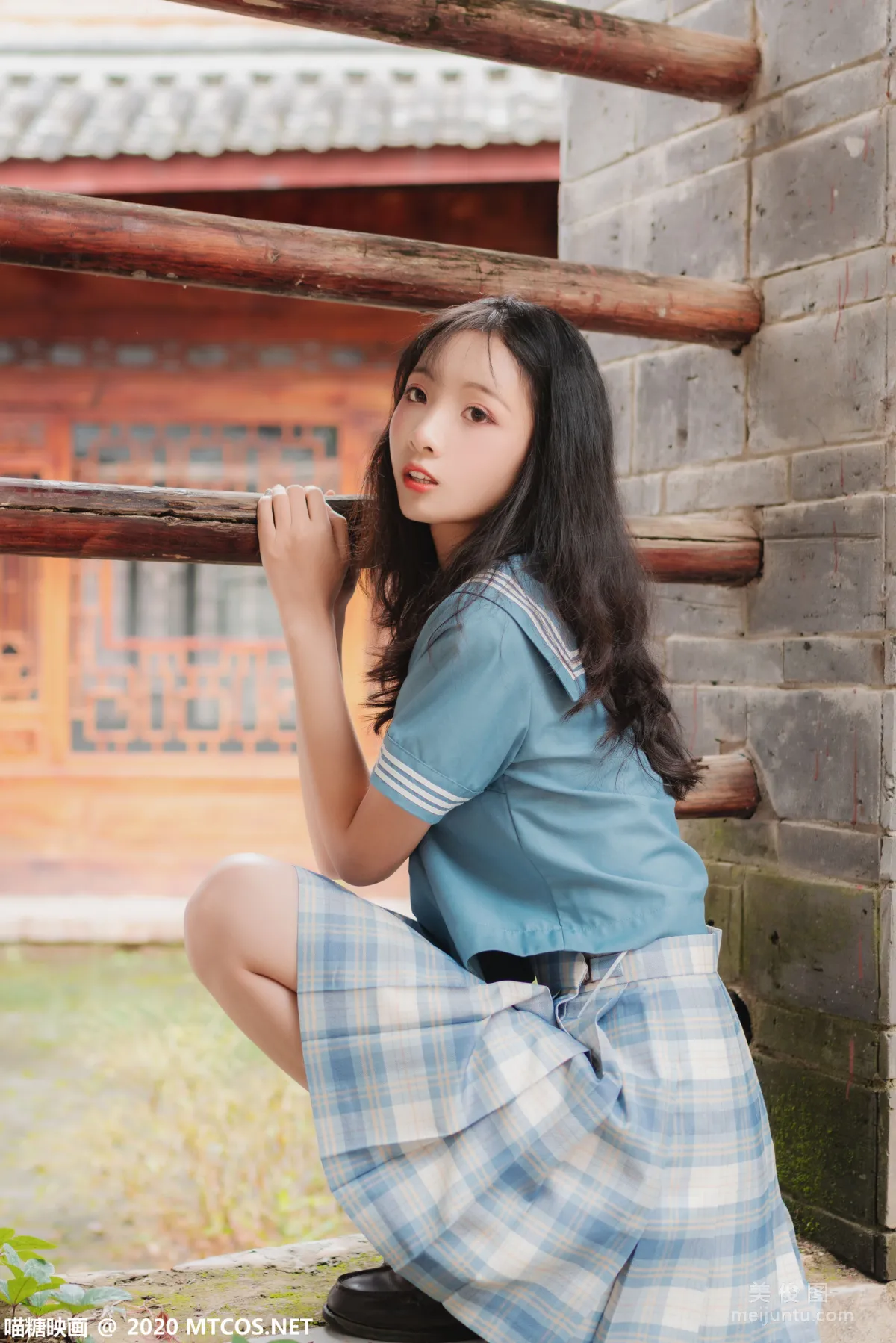 [喵糖映画] VOL.257 《夏日制服》 写真集10